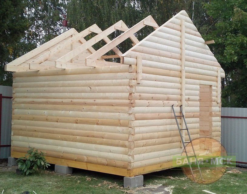 баня из бруса, фото, фотографии, проект, строить