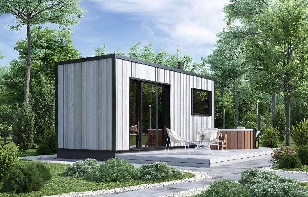 Модульная баня Box 05