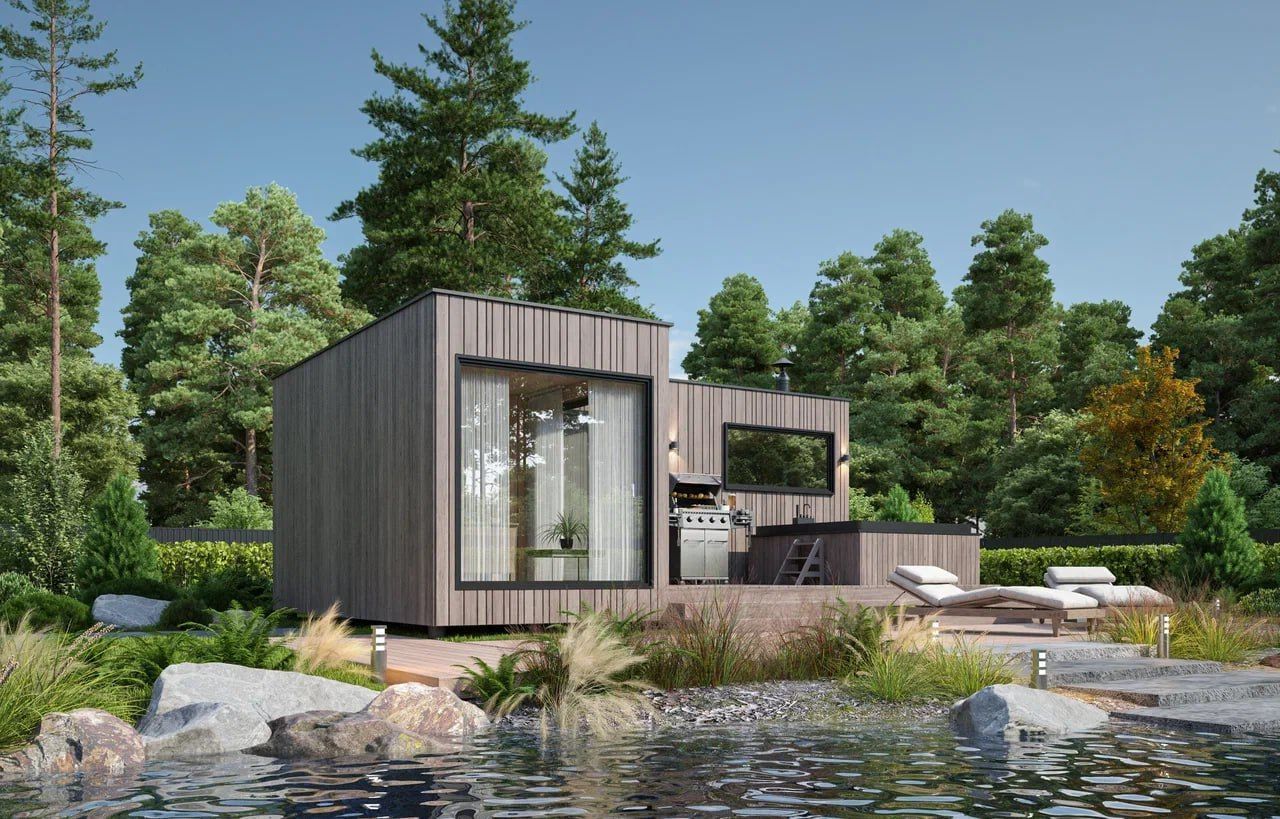 Модульная баня Scandi 01 | фото 3