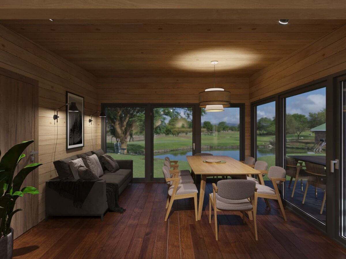 Баня под ключ 6 на 11 с террасой и комнатой отдыха Атека | фото 5