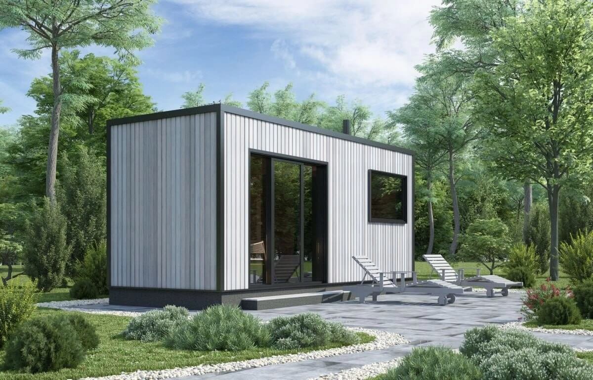 Модульная баня Box 02