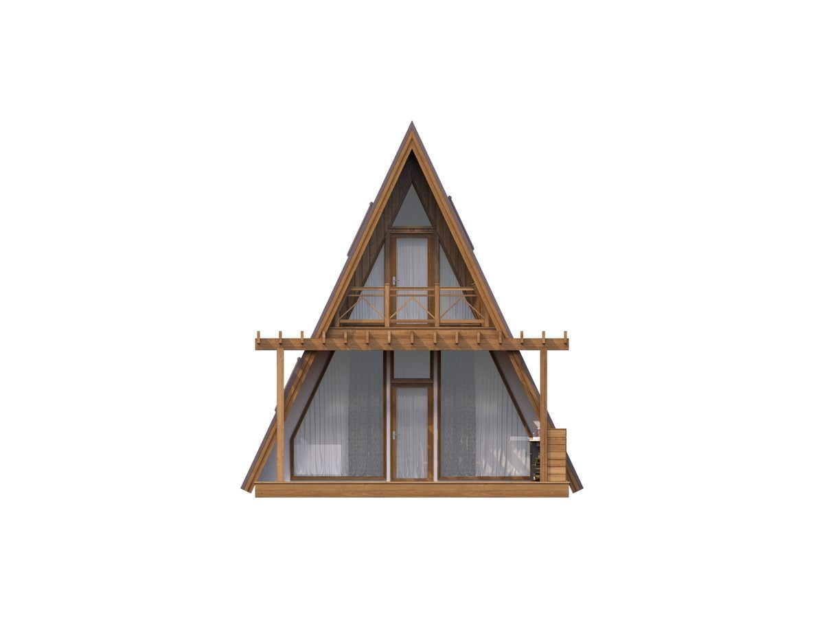 Дом в стиле A-frame Сеньо | фото 4