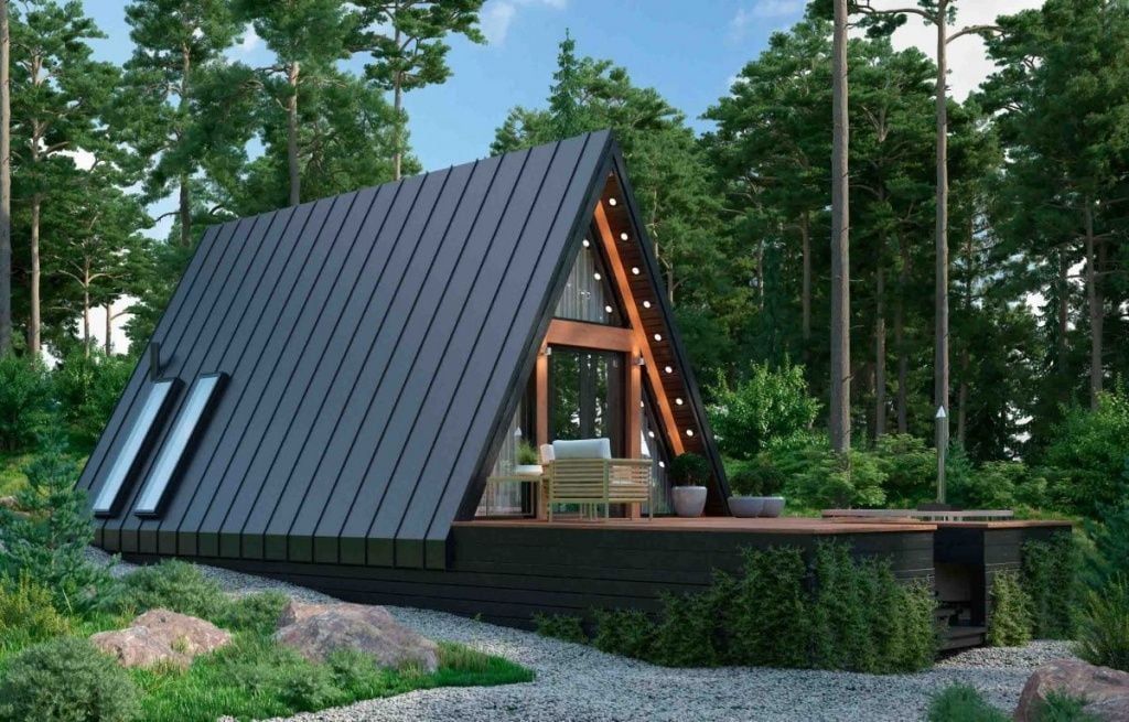 Баня в стиле A-frame Савона | фото 2