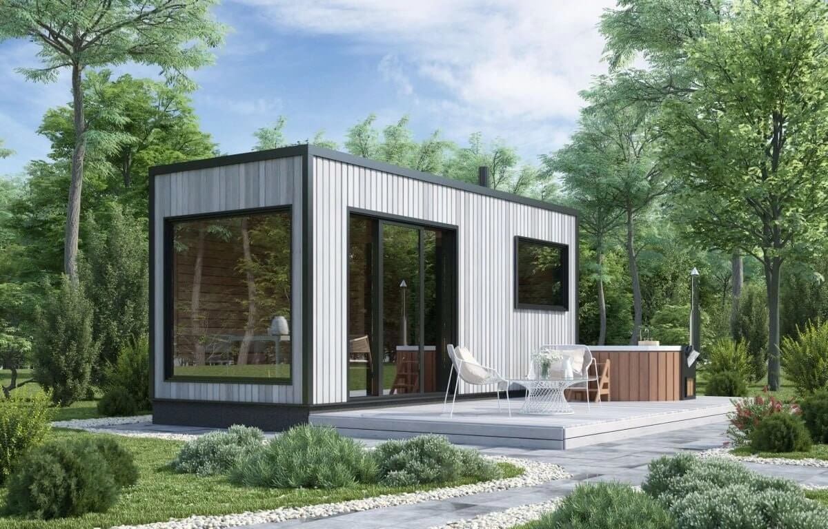 Модульная баня Box 07