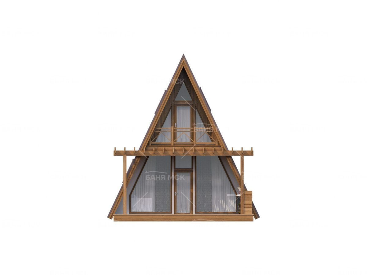 Баня в стиле A-frame Сеньо | фото 4