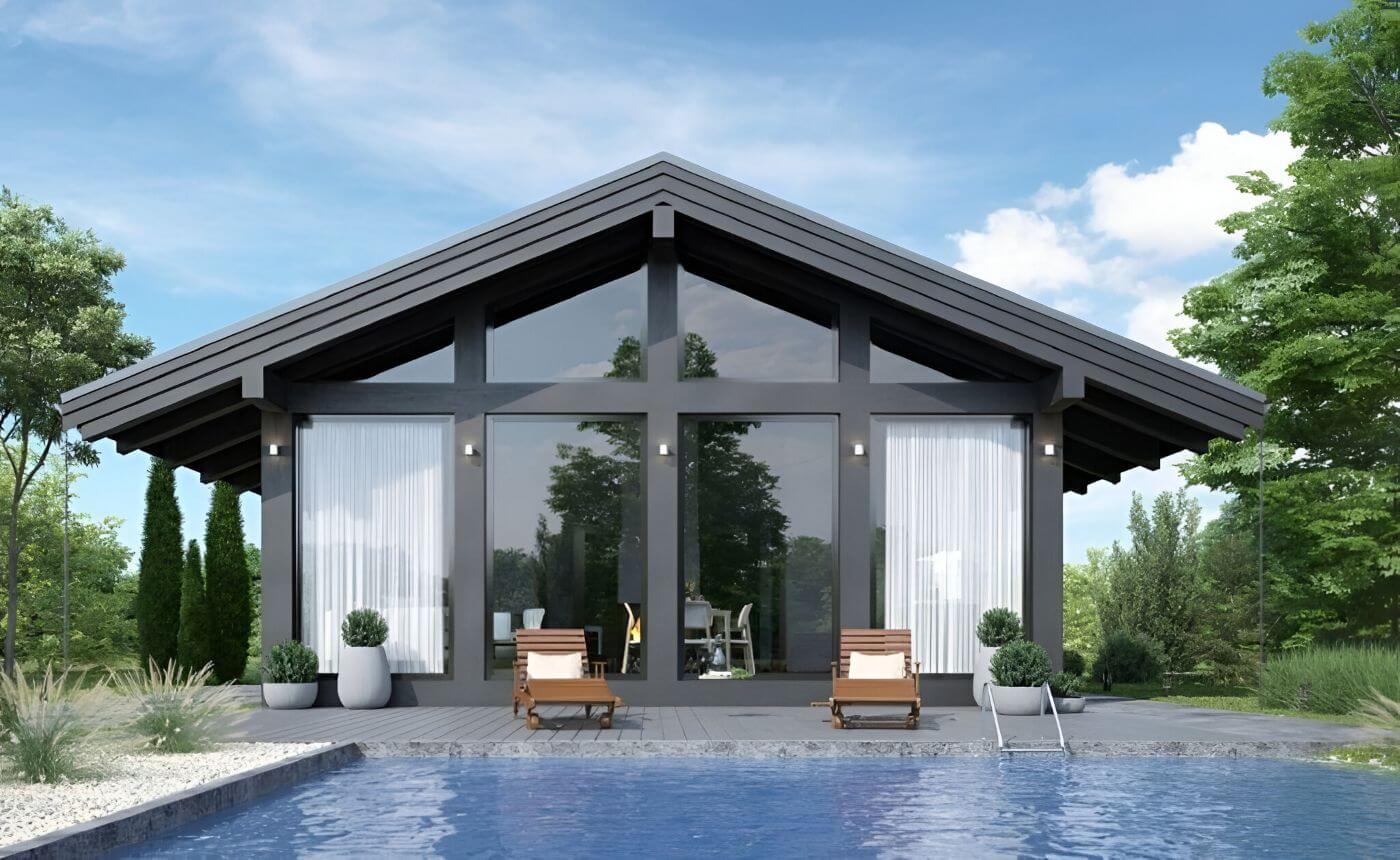 Баня под ключ 6 на 8 Тренто №2 | фото 3