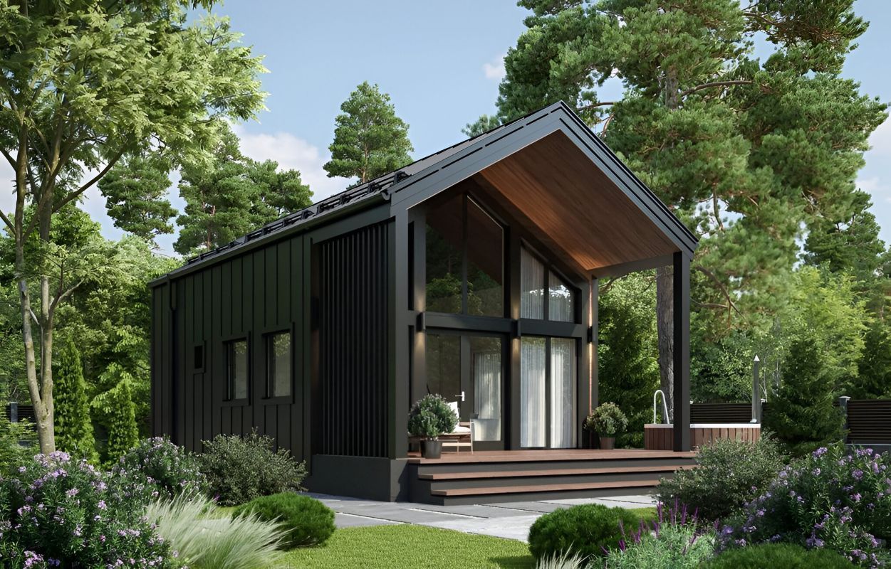 Каркасная баня Нант (10х8) | фото 2