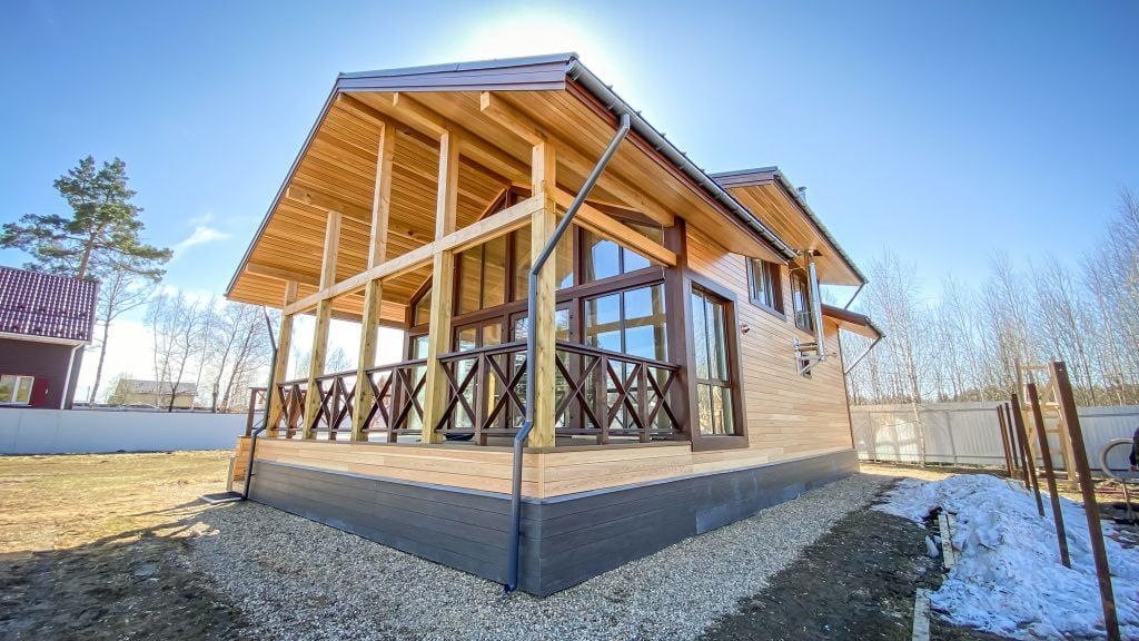 Строительство каркасных бань фото