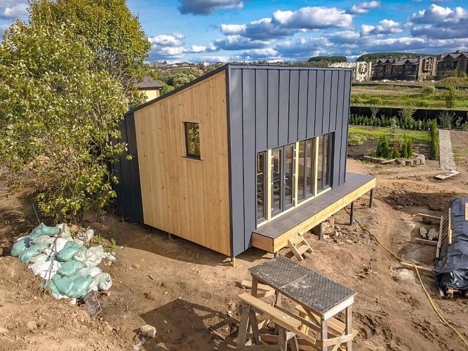 Каркасная беседка в стиле "Barn", 8х5 | фото 2
