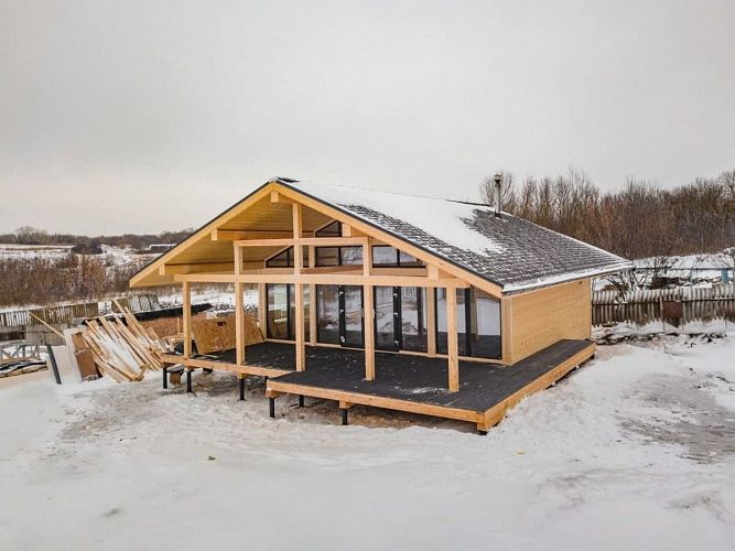 Фахверковая баня "Лейпциг" 8х12 | фото 3