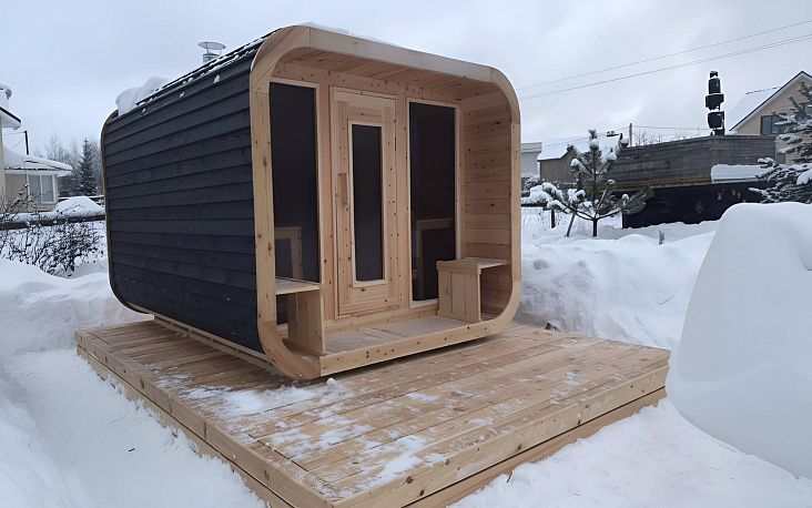 Мобильная баня 3х2.5 (Форт S) | фото 2