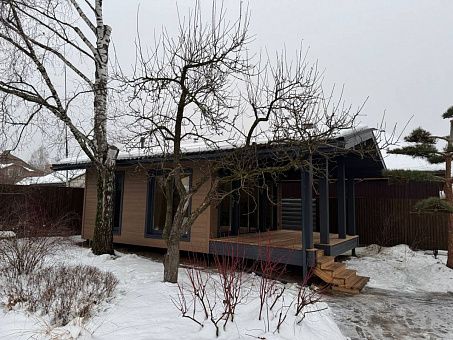 Фахверковая баня "Берлин" 9  на 5 - фото процесса строительства