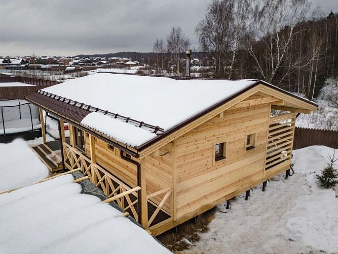 Каркасная баня 11х9 | фото 7