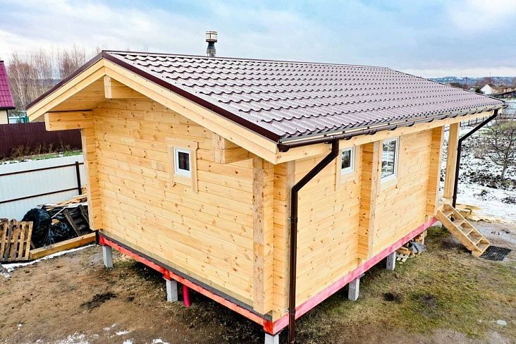 Фахверковая баня "Берлин" 5х8 | фото 4