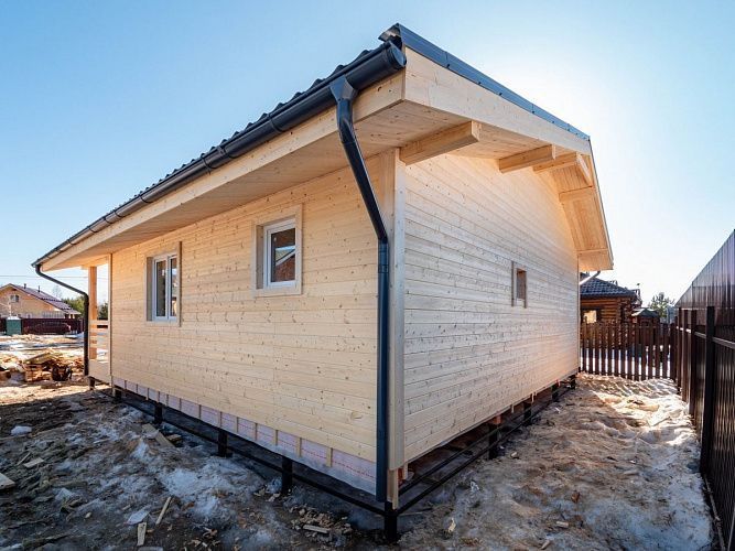 Финская баня "Рейн" 7х8 + терраса 2х8 | фото 10