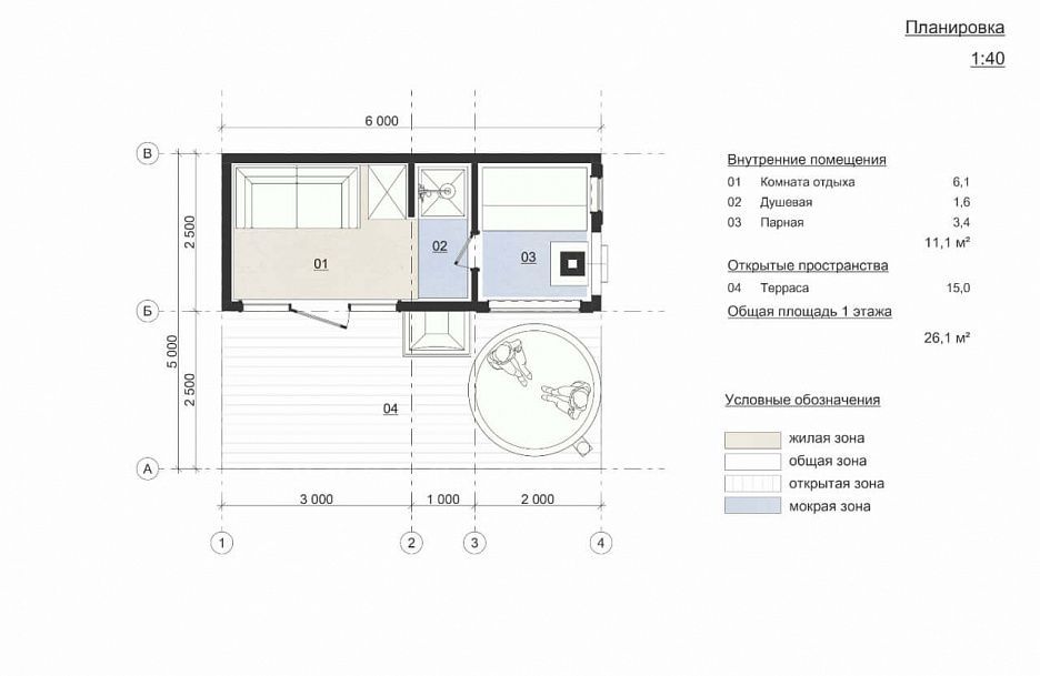 Модульная баня Box 05
