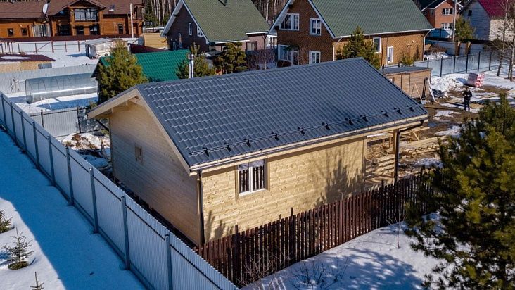 Финская баня "Рейн" 7х8 + терраса 2х8 | фото 4