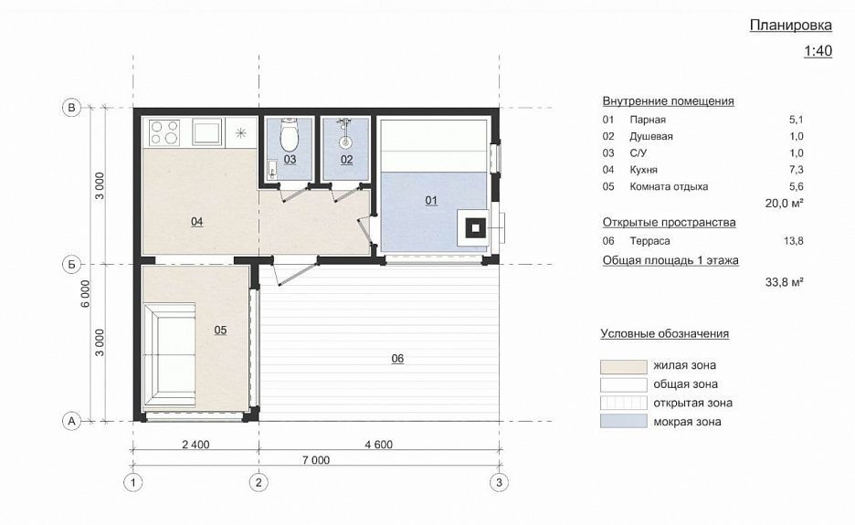 Модульная баня Scandi 04