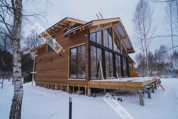 Фахверковая баня "Милан" 8х8 | фото 2