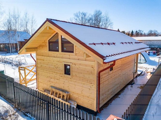 Фахверковая баня "Берлин" 9х5 | фото 12