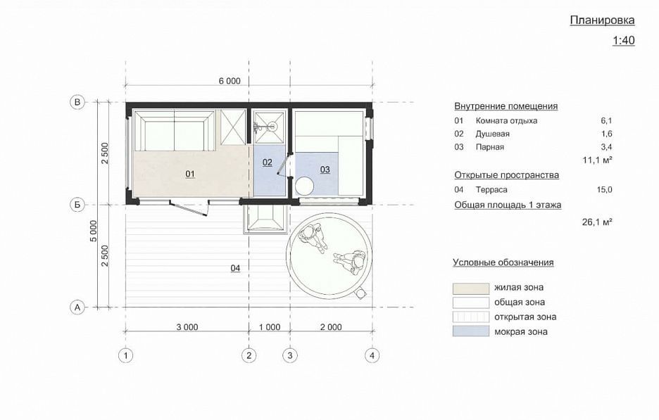 Модульная баня Box 07