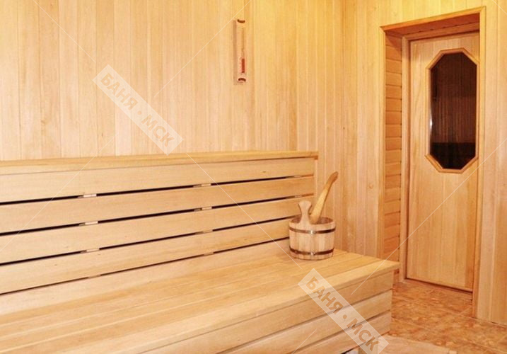 Парное отделение из осины Парное отделение из осины фото