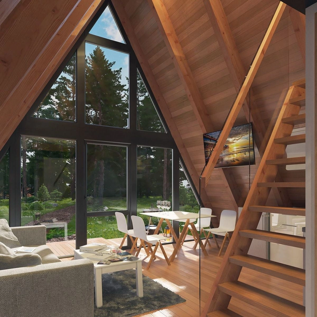 Дом в стиле A-frame Асти | фото 4