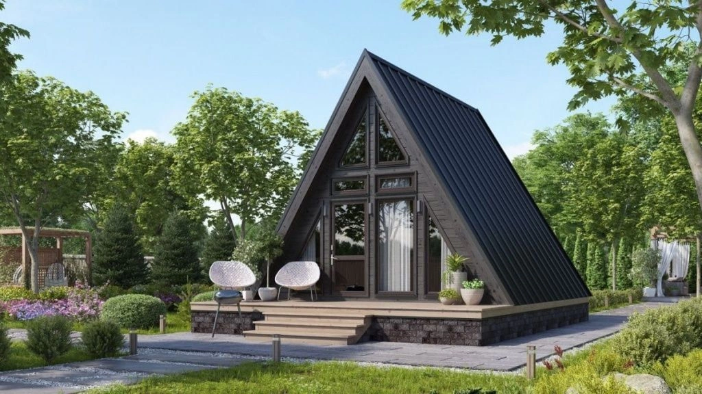 Баня в стиле A-frame Тоскана | фото 2