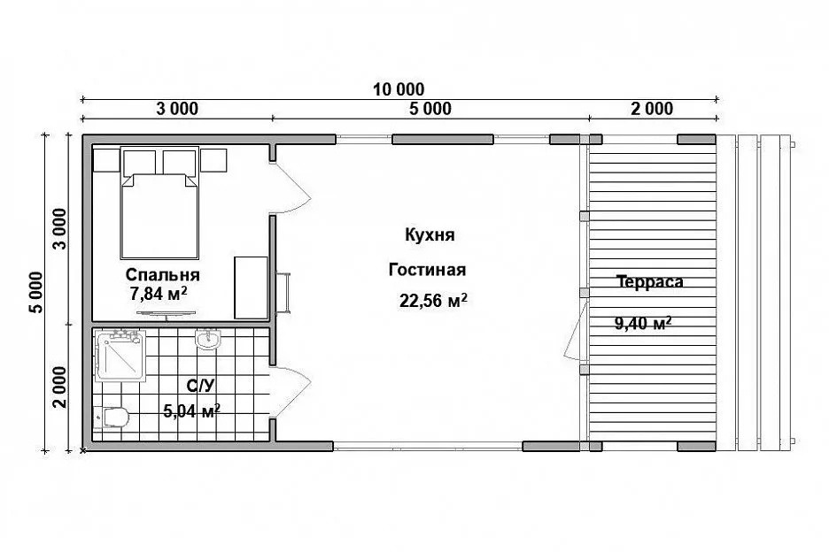 Барнхаус дом Лестер