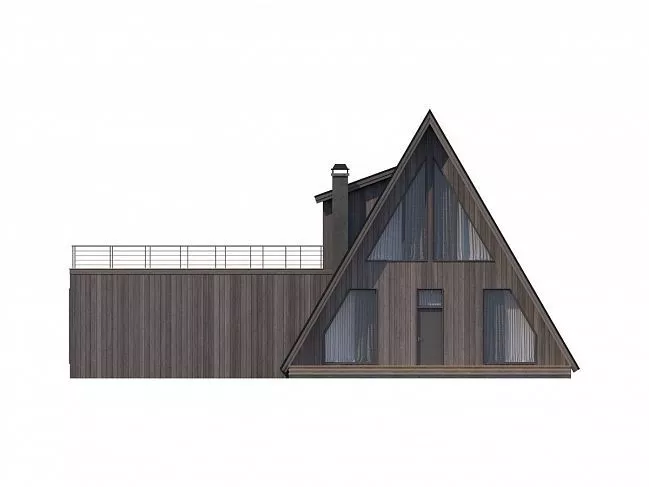Баня в стиле A-frame Монта | фото 7