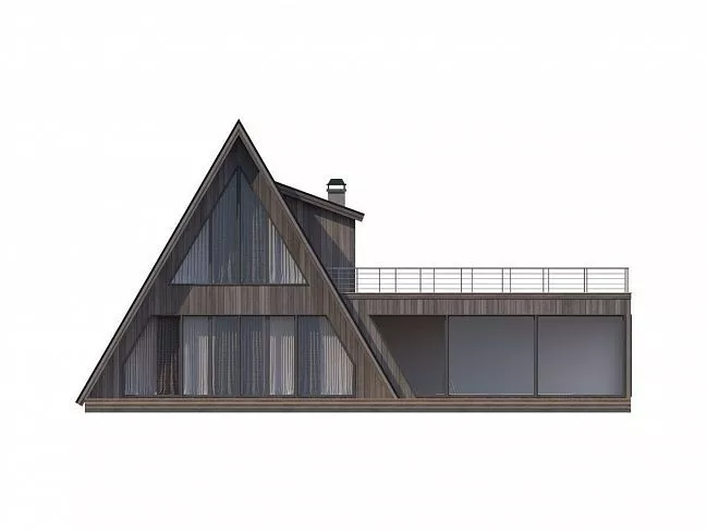 Баня в стиле A-frame Монта | фото 5
