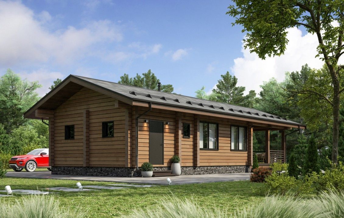 Баня из клееного бруса Сидней