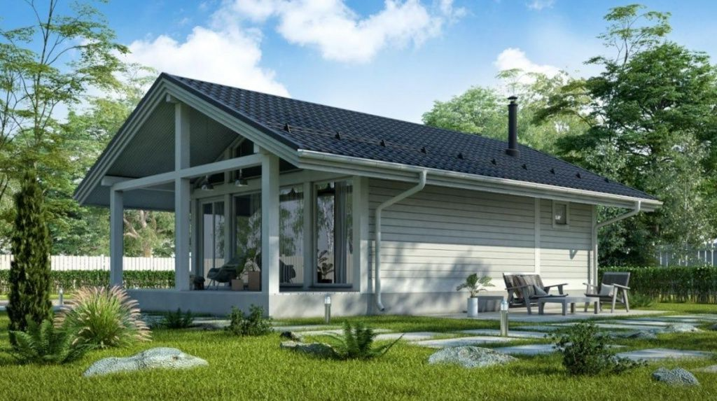 Баня под ключ 6 на 8 Штутгарт