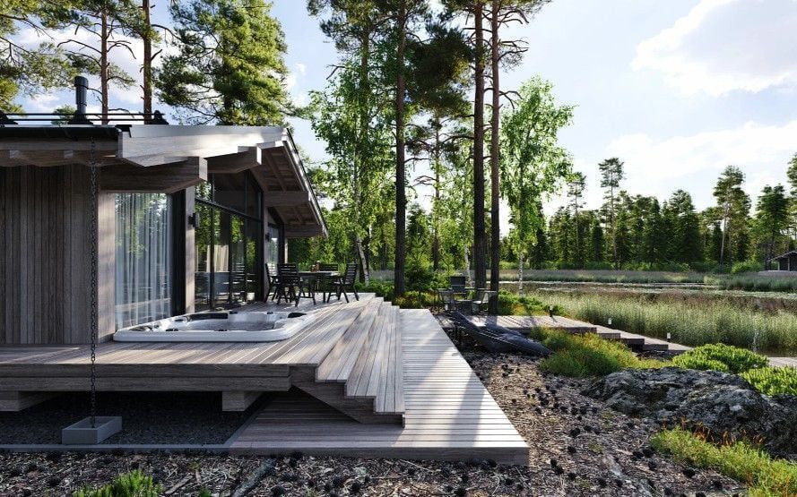 Фахверковая баня Женева