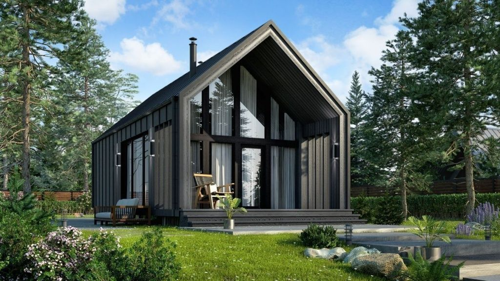 Каркасная баня 10 на 5 Лестер