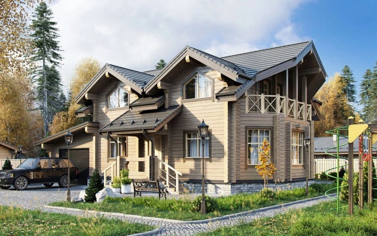 Баня из клееного бруса Валлорис