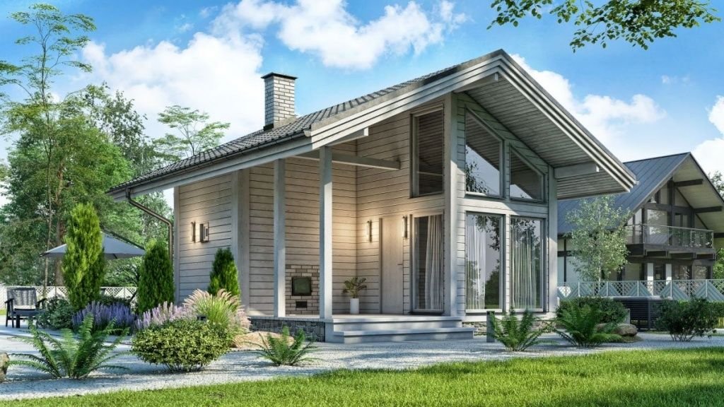 Баня 6х6 из бруса Дрезден