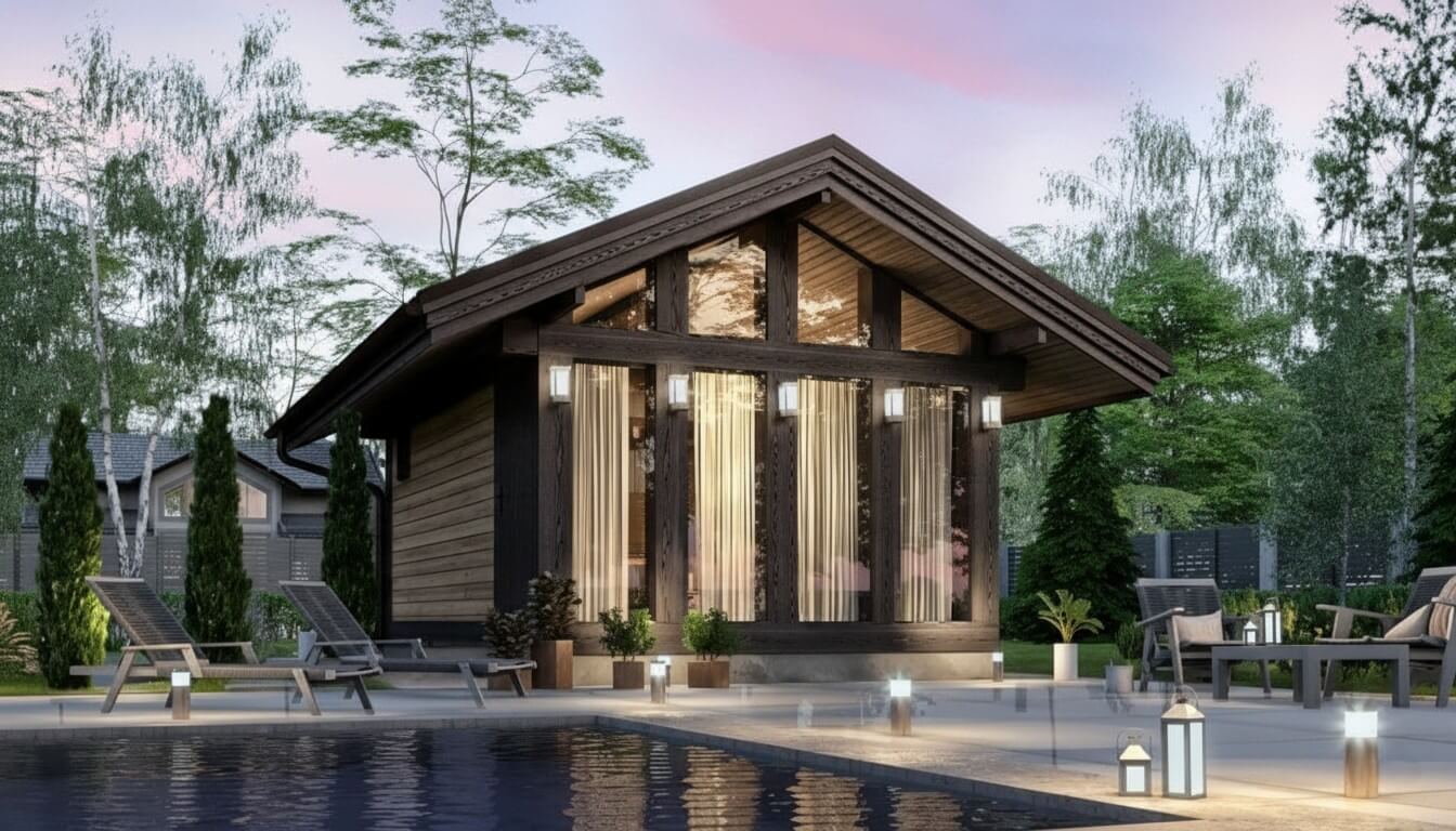 Фахверковая баня Дюссельдорф