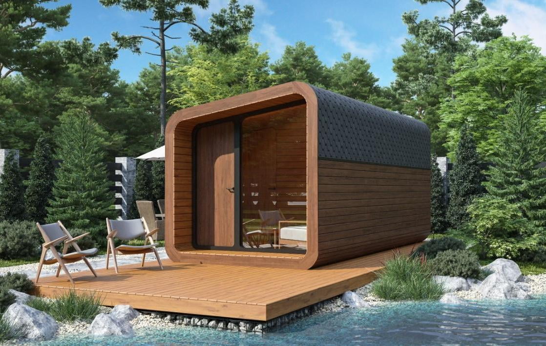 Мобильная баня 3Х2,4 (Геометрия S)