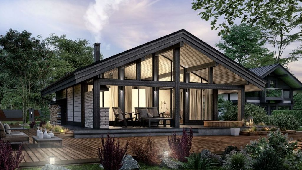 Баня под ключ 8х12 Лейпциг