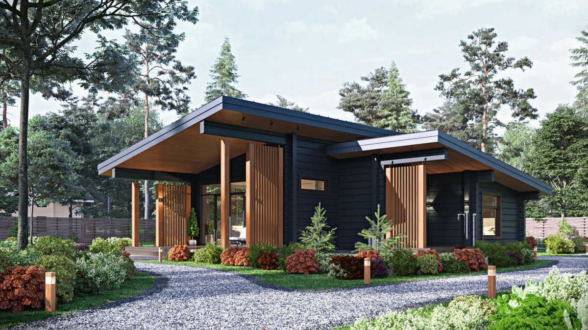 Баня из бруса Астория