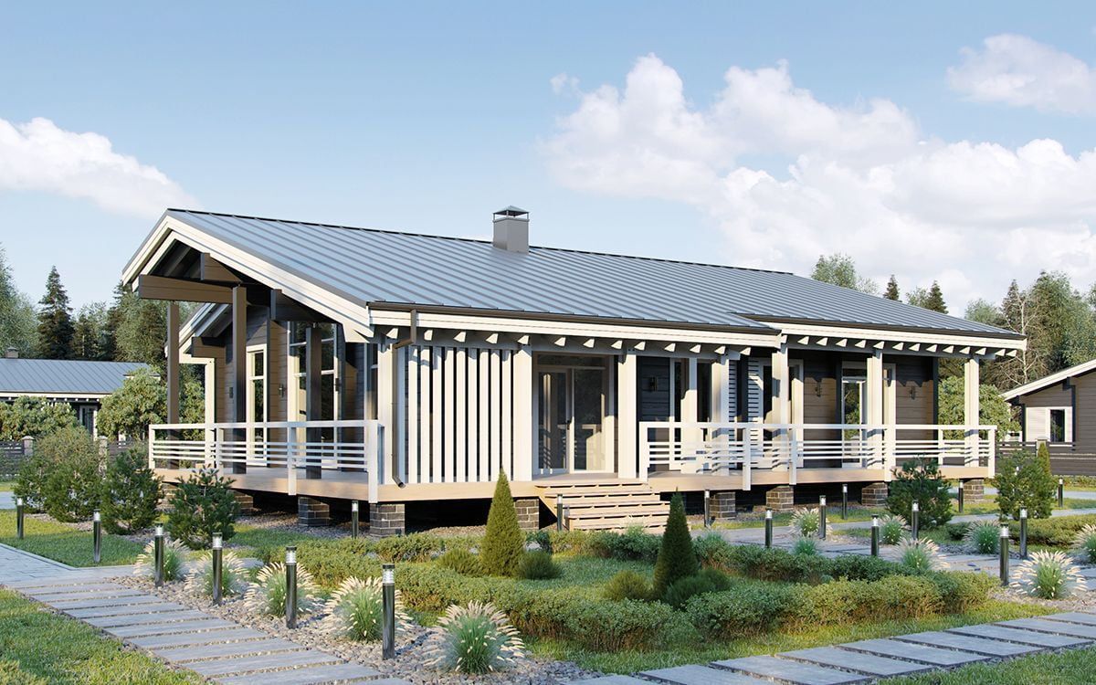 Баня из клееного бруса Мармарис