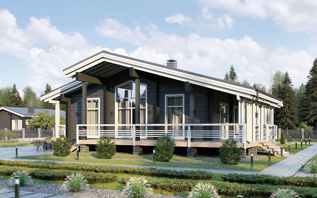 Баня из клееного бруса Мармарис