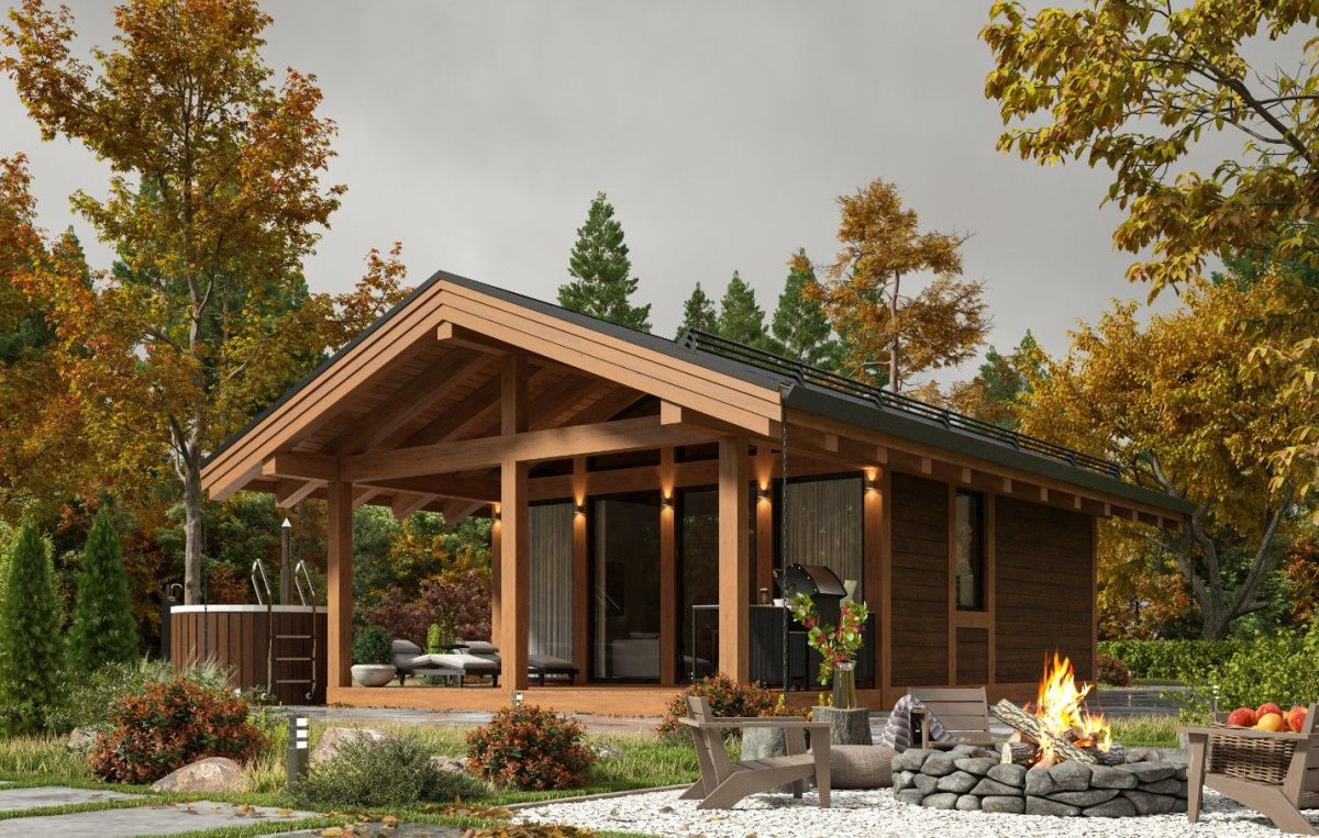 Баня Вольфсбург 2 (5х8)