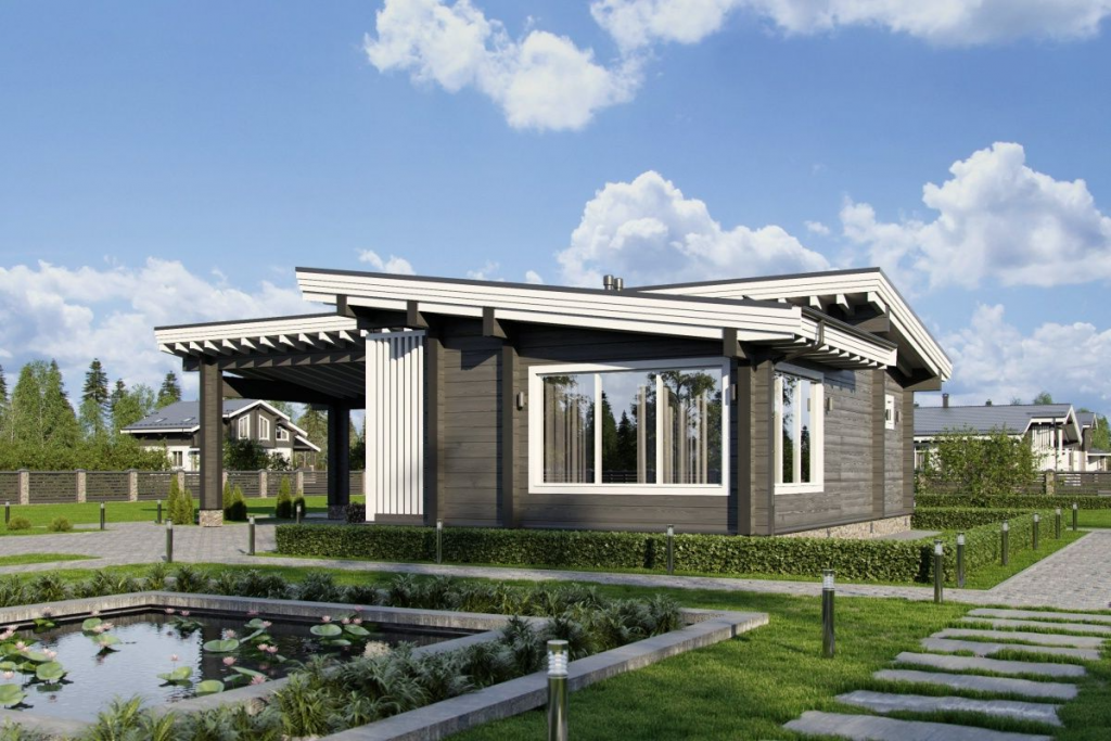 Баня под ключ 10х16 Ливерпуль