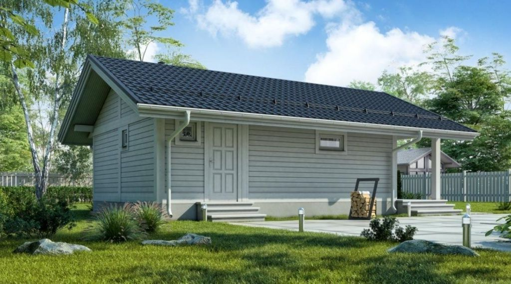 Баня под ключ 6 на 8 Штутгарт