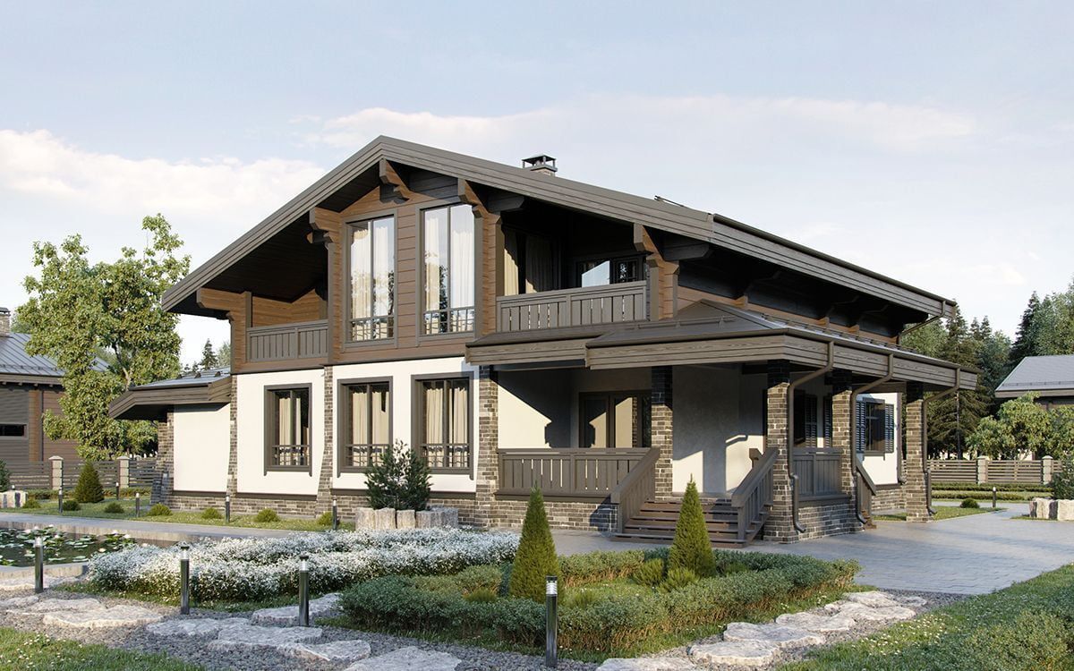 Баня из клееного бруса Англед