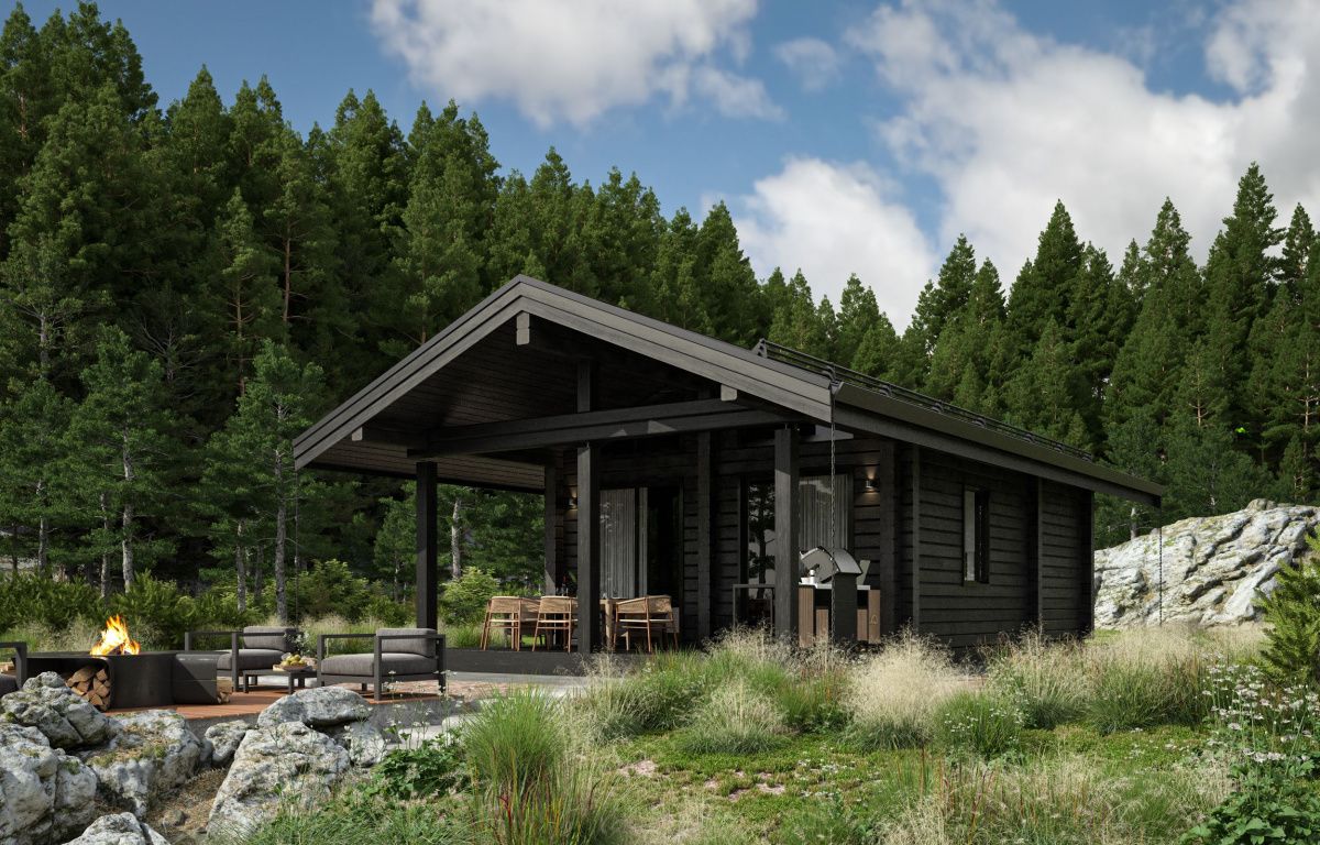 Баня из клееного бруса Вольфсбург 3 (5х9)