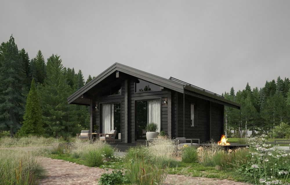 Баня из клееного бруса Магдебург 3 (5х7)