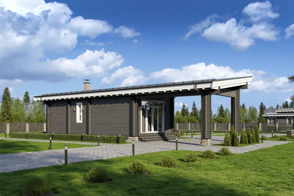 Баня под ключ 10х16 Ливерпуль